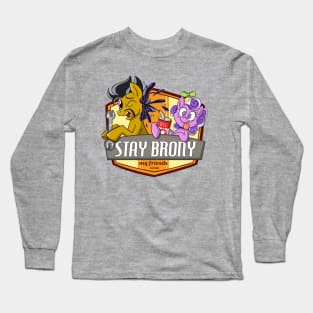 Stay Brony My Friends Garage Long Sleeve T-Shirt